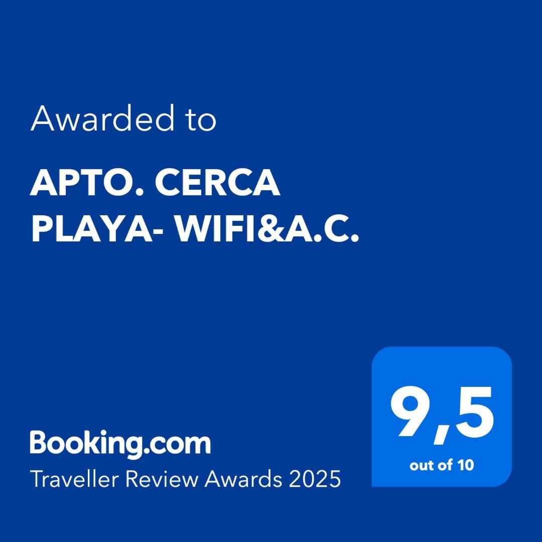 Apto. Cerca Playa- Wifi&A.C. 포엔샤 항구 외부 사진
